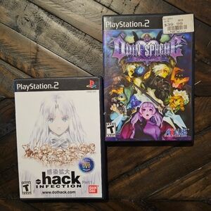 PS2 games .Hack infection & Odin Sphere EUC